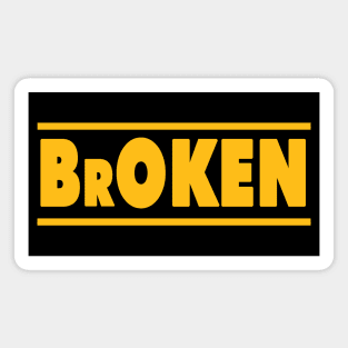 Dewalt Broken Parody Magnet